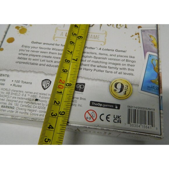 Harry Potter Wizarding World A Lotería Game By TheOp With 54 Cards & 100 Tokens - Picture 8 of 11